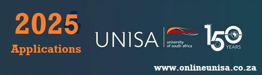 UNISA Online Applications 2025-2026 - www.unisa.ac.za