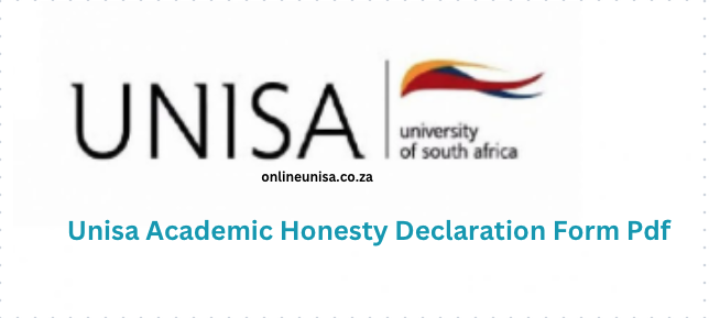 unisa assignment declaration form 2023